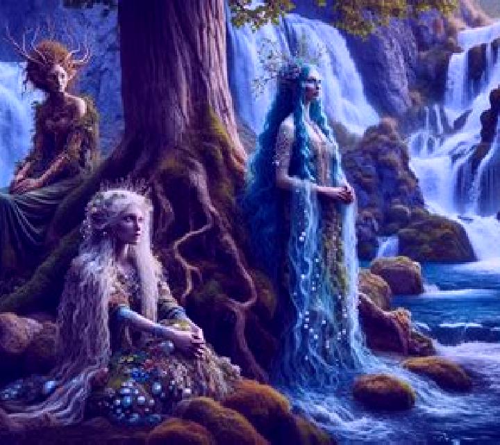 Three Nymphs slot game