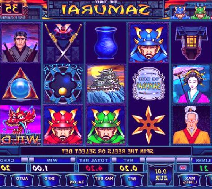Three Samurai slot machine