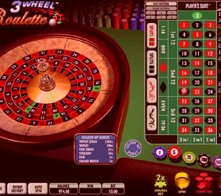 Three Wheel Roulette online slot
