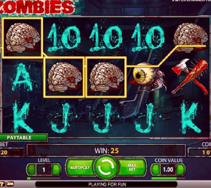 Three Zombies slot machine