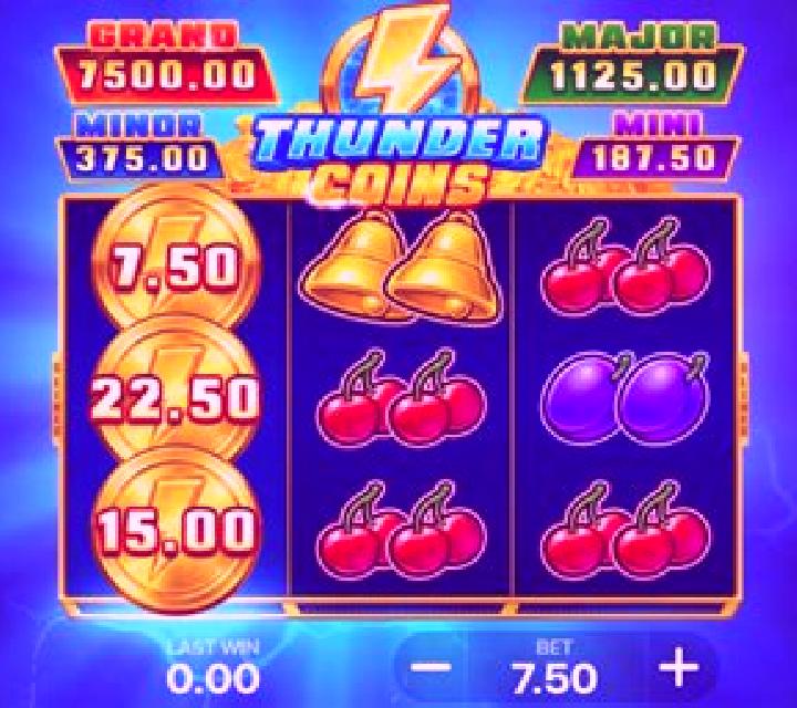 Thunder Coins (ZITRO) slot machine