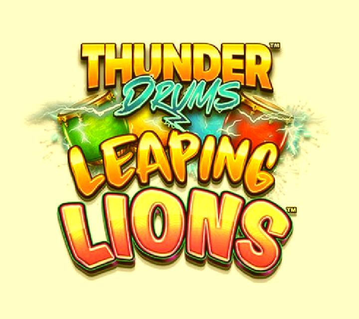 Thunder Drums Leaping Lions slot game