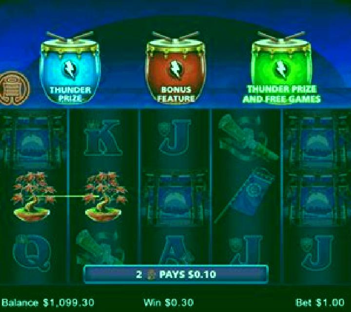 Thunder Drums Samurai Storm online slot