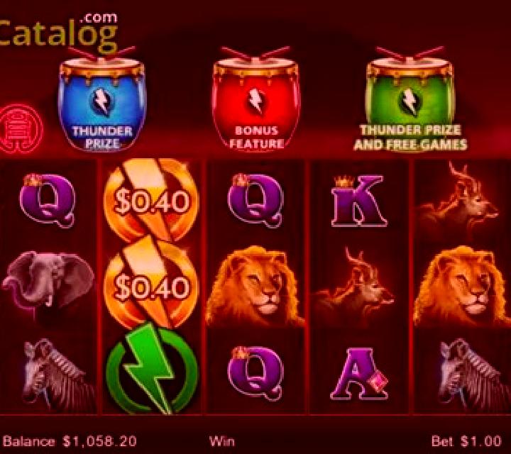 Thunder Drums Serengeti Sun slot