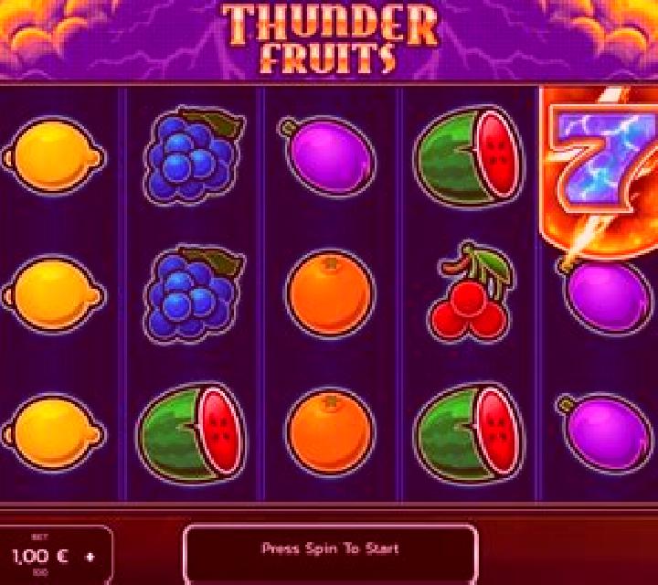 Thunder Fruits slot game