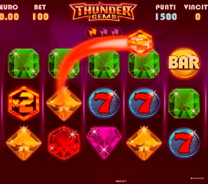 Thunder Gems slot game
