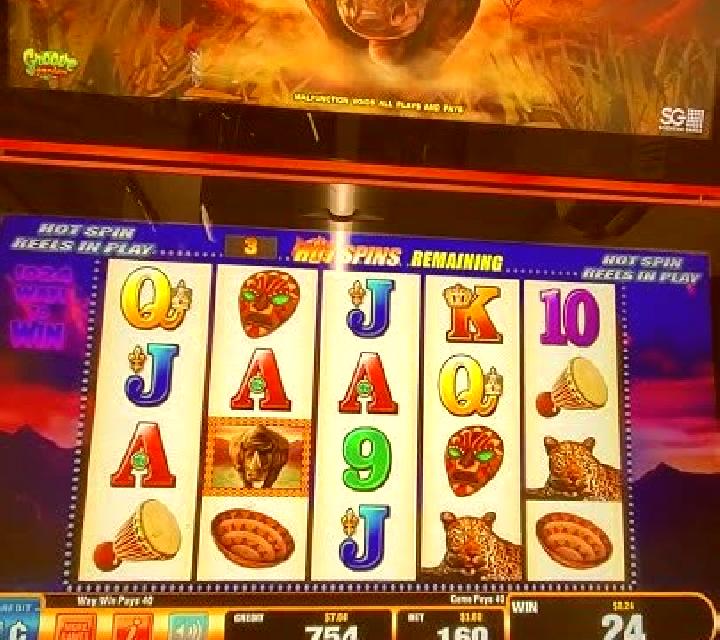 Thunderhorn slot machine