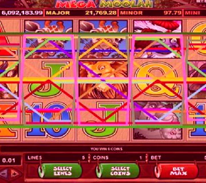 Thunderstruck Wild Lightning Mega Moolah slot game