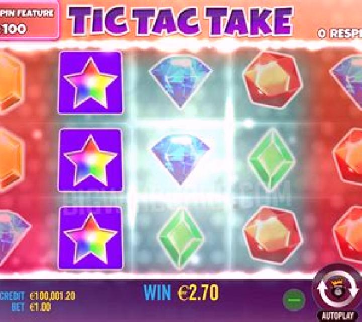 Tic Tac Take slot
