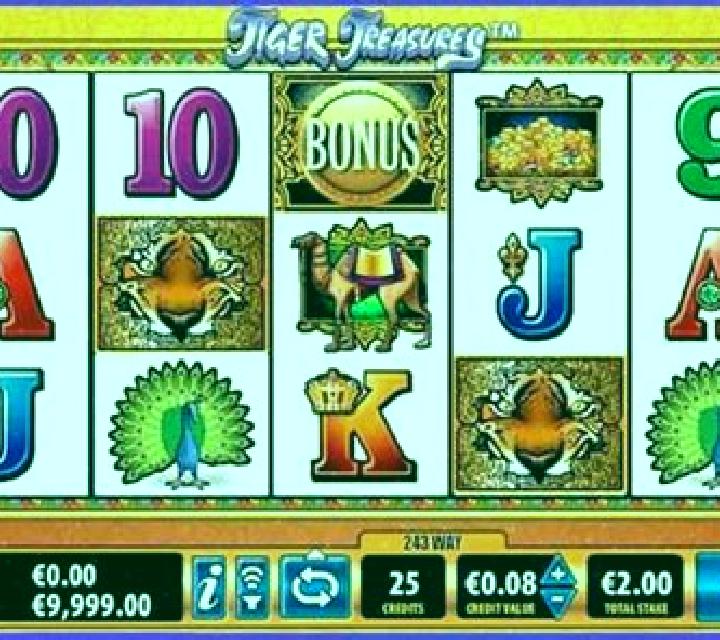 Tiger Treasures slot machine