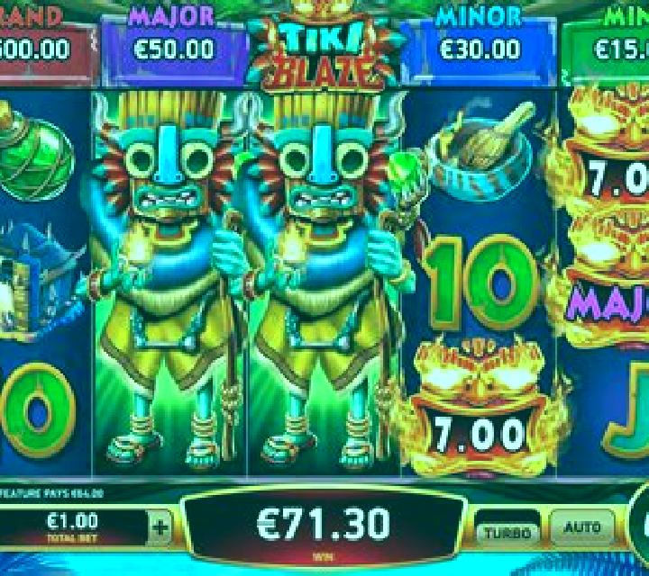 Tiki Blaze slot machine