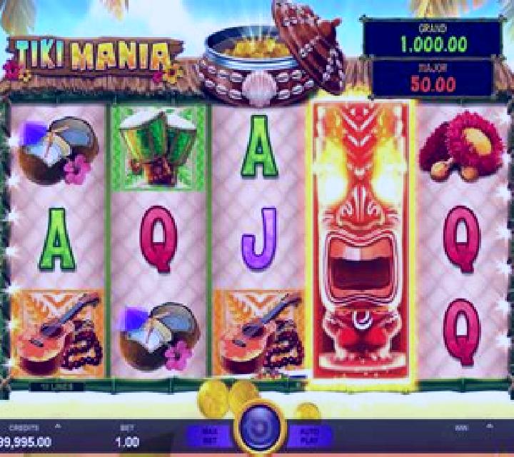 Tiki Mania slot machine