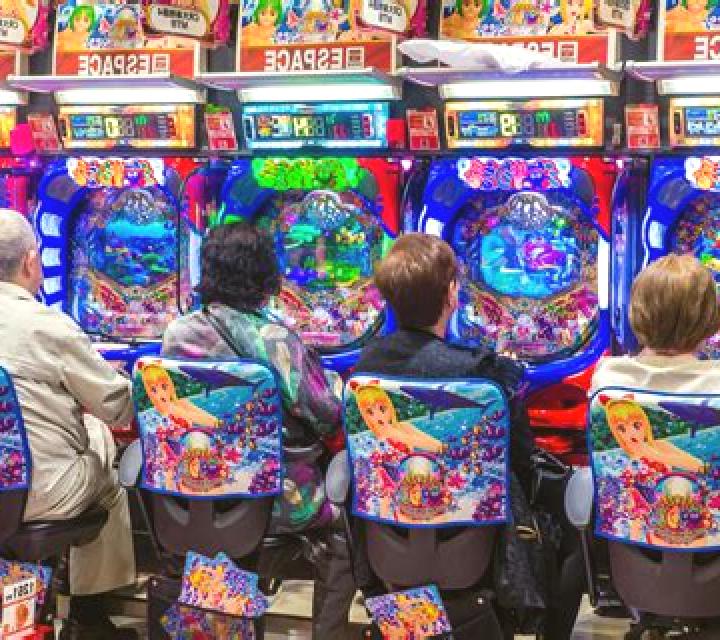Tiki Pachinko slot machine