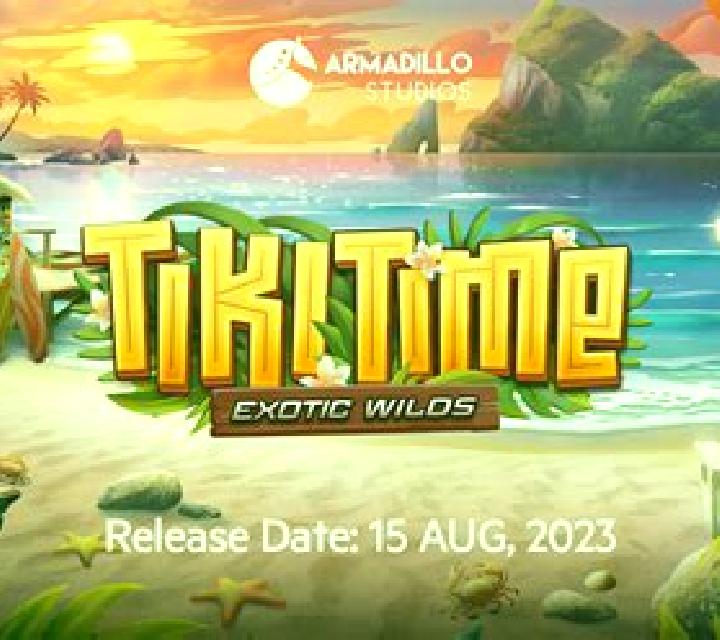 Tiki Time Exotic Wilds slot machine