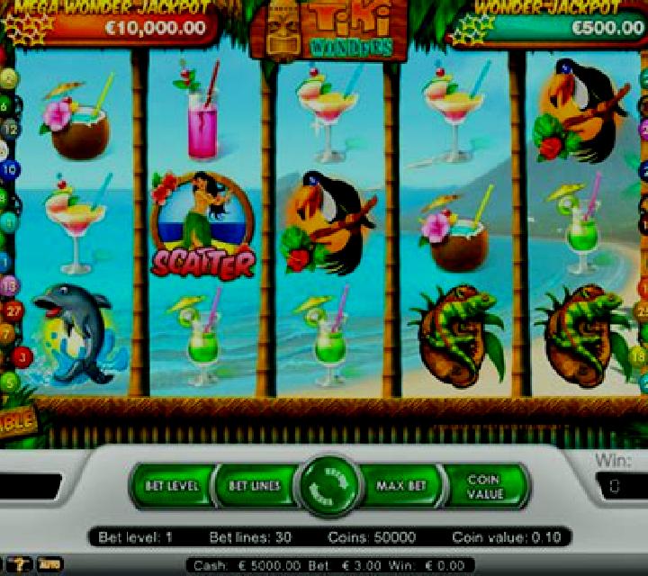 Tiki Wonders slot machine