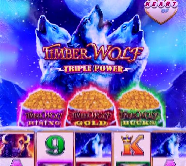 Timber Wolf Triple Power slot game