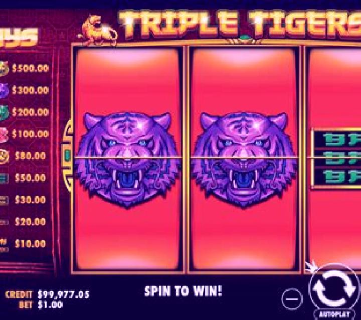 Time Travel Tigers slot game