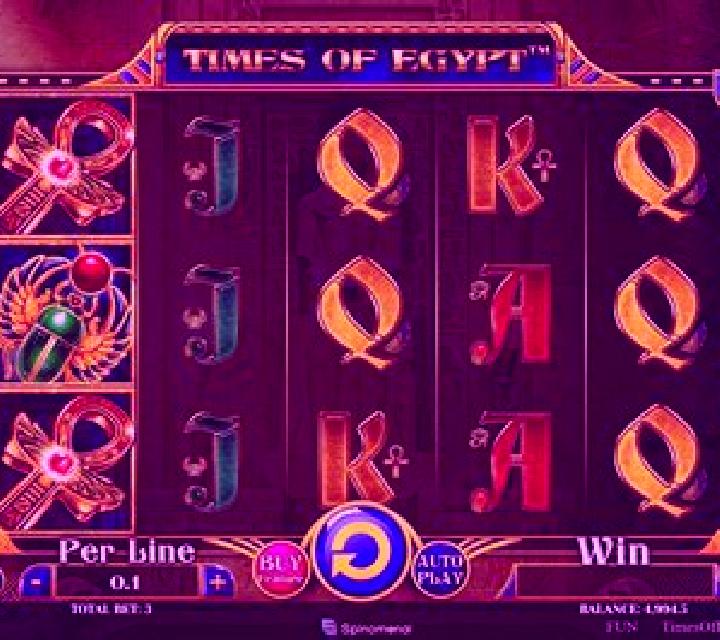 Times Of Egypt slot