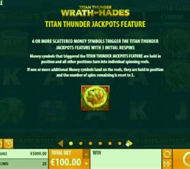 Titan Thunder: Wrath of Hades online slot
