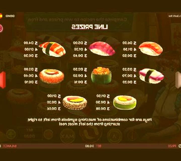 Tomoe s Sushi Bar slot