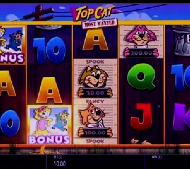 Top Cat Most Wanted slot