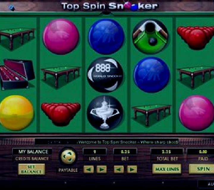 Top Spin Snooker slot game
