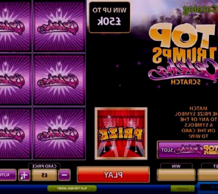 Top Trumps Celebs Scratch slot