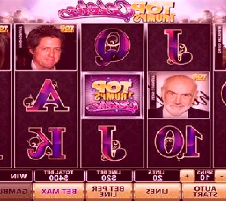 Top Trumps Celebs slot machine
