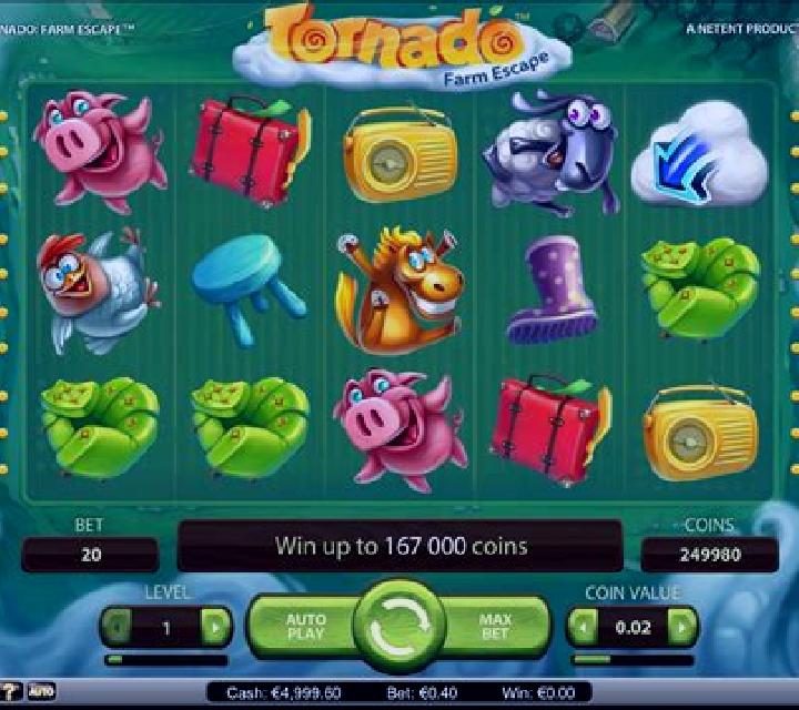 Tornado: Farm Escape slot machine
