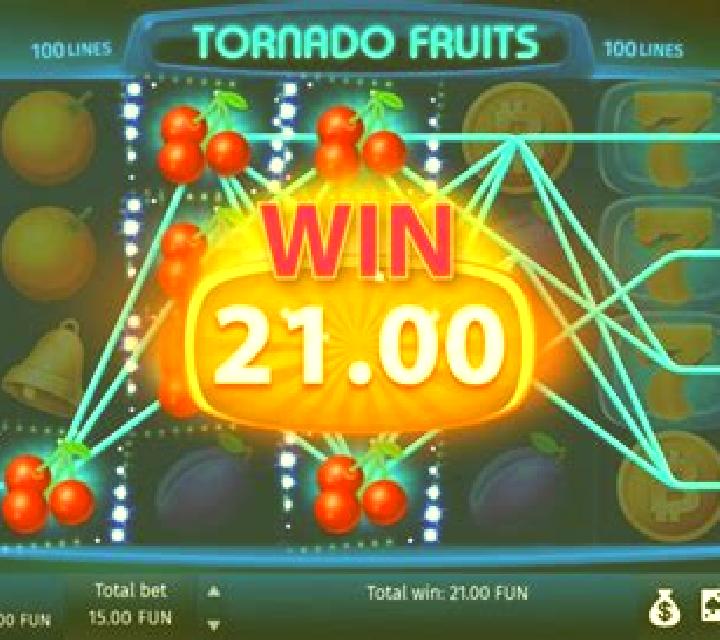 Tornado Fruits slot game