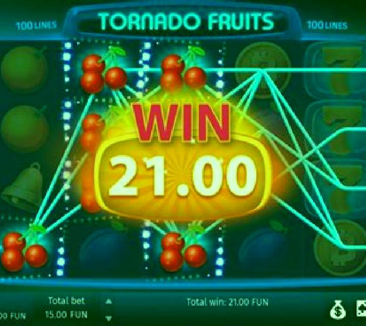 Tornado Fruits slot machine