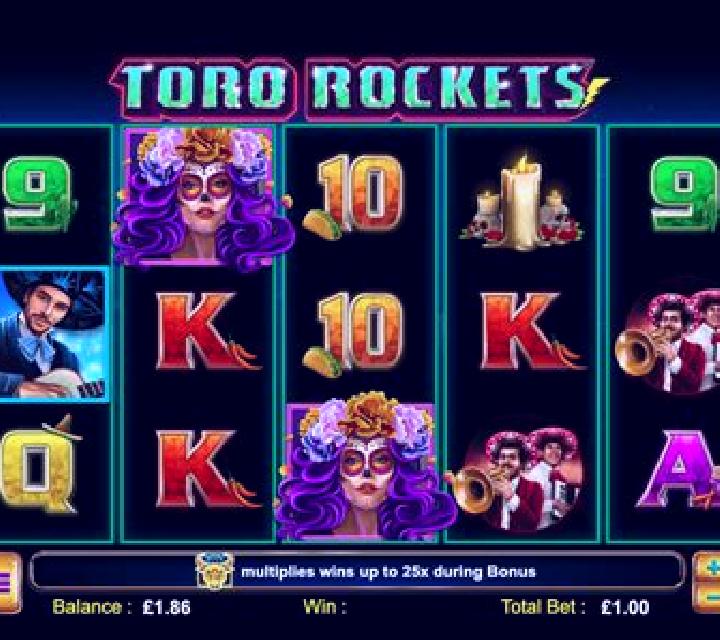 Toro Rockets slot machine