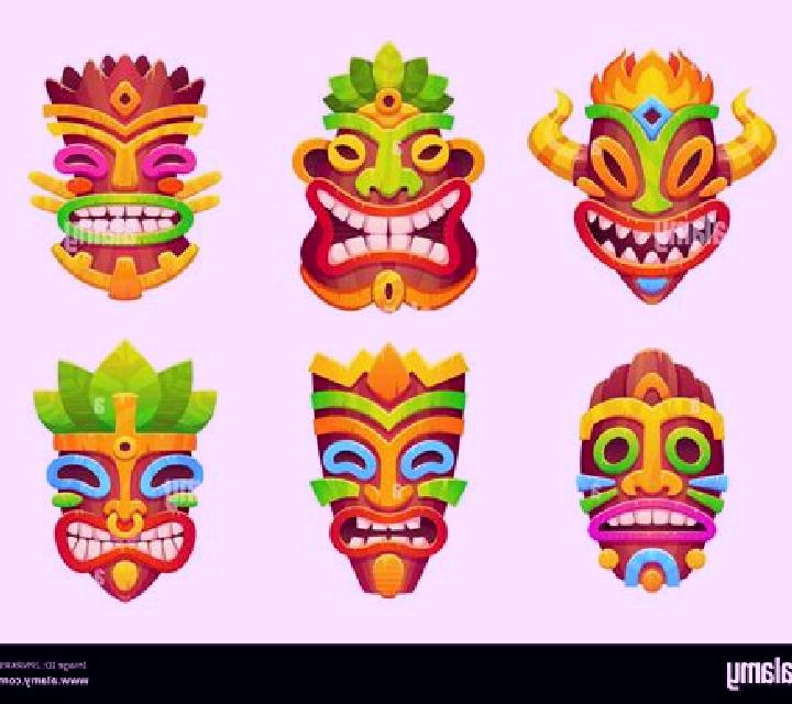 Totem Masters Tiki Masks slot game