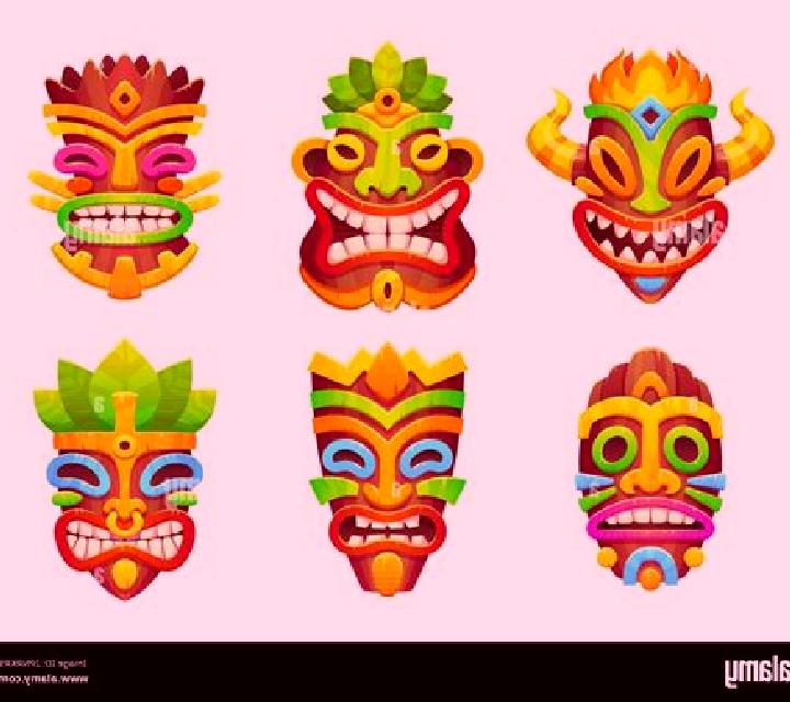 Totem Masters Tiki Masks slot machine