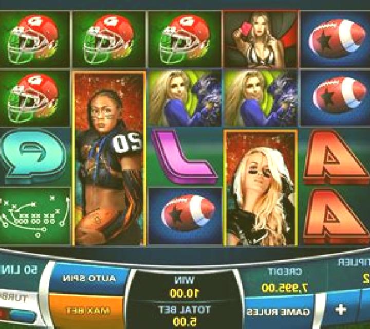 Touchdown Hottie slot machine