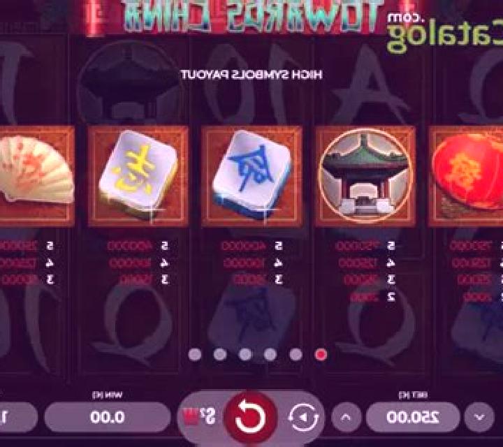 Towards China slot