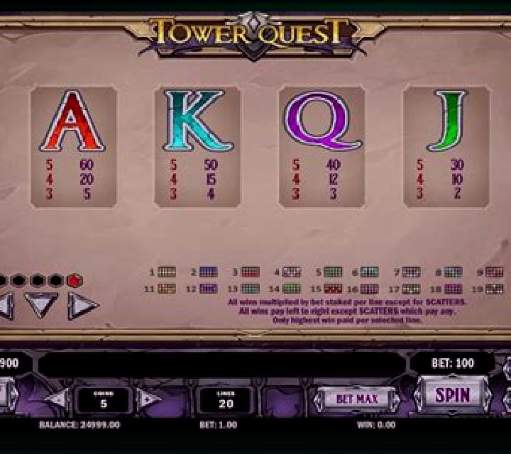Tower Quest slot machine