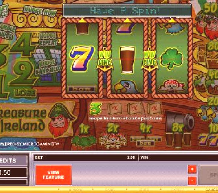 Treasure Ireland slot machine