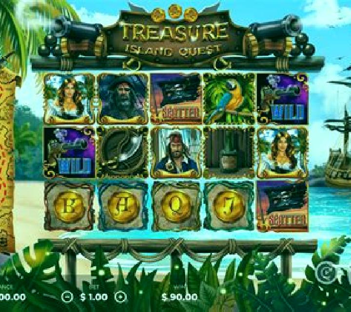 Treasure Island (Lionline) slot machine