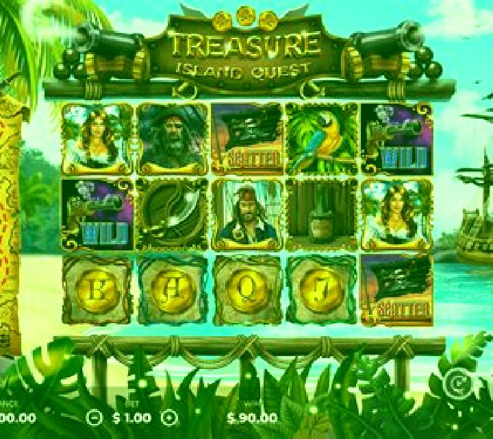 Treasure Island (OpenBet) slot game