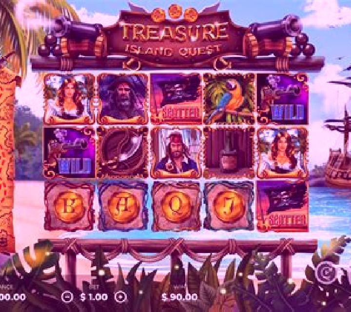 Treasure Island (OpenBet) slot machine