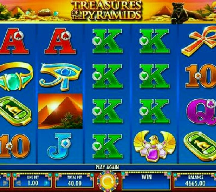 Treasure of the Pyramids slot machine