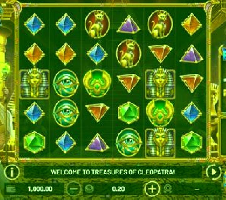 Treasures of Cleopatra slot
