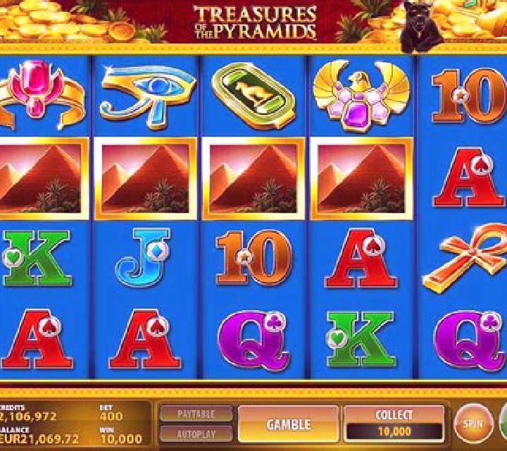 Treasures of the Pyramids slot game
