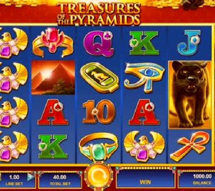 Treasures of the Pyramids slot machine