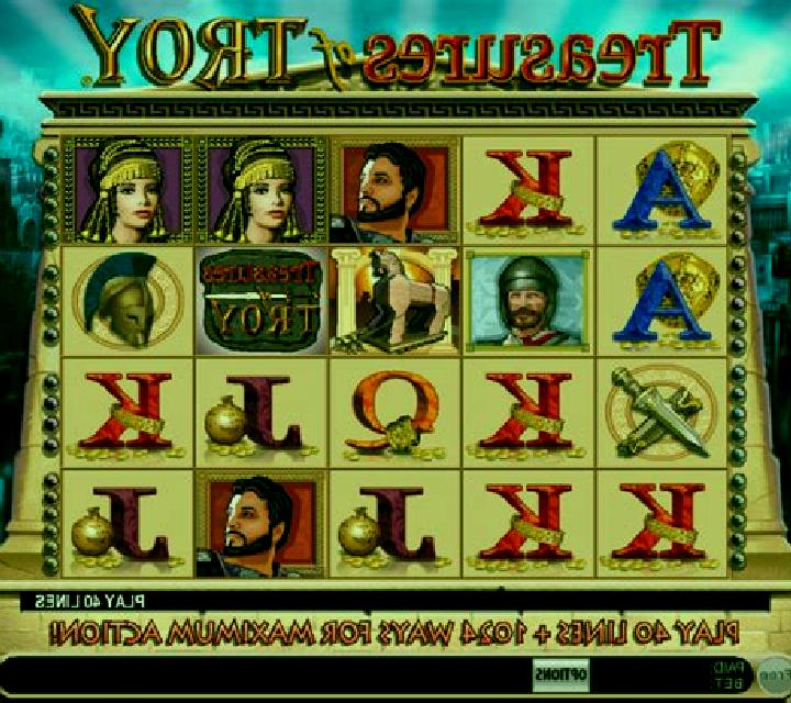 Treasures of Troy slot machine