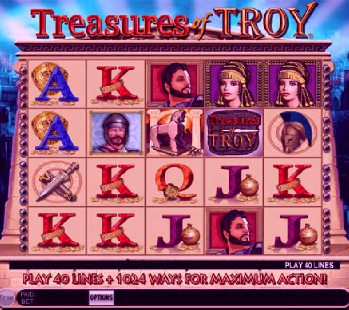 Treasures of Troy slot