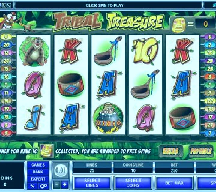 Tribal Treasure slot machine