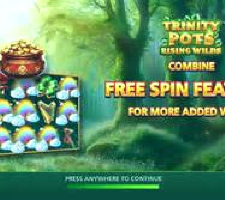 Trinity Pots Rising Wilds slot