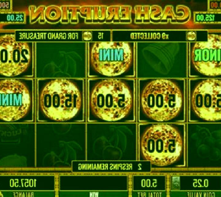 Triple Cash Eruption slot machine